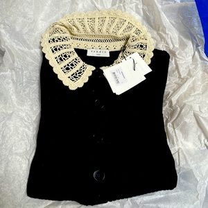 Wool LongSleeve Blouse/Cardigan